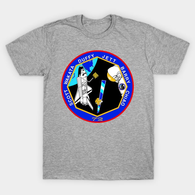 STS-72 Mission Patch T-Shirt by Spacestuffplus